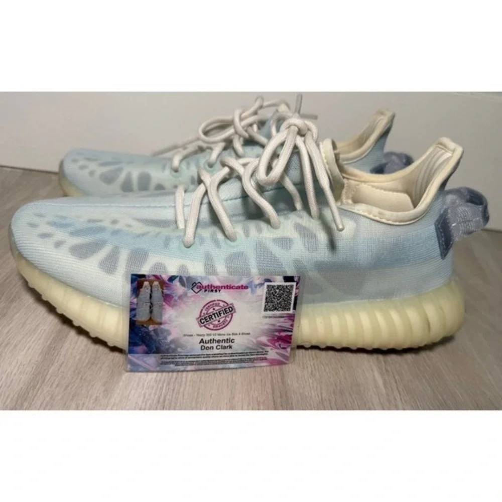 Adidas Yeezy Boost 350 V2 Light Blue Ice Cream Ice Cream FV3254 Mens Size 8